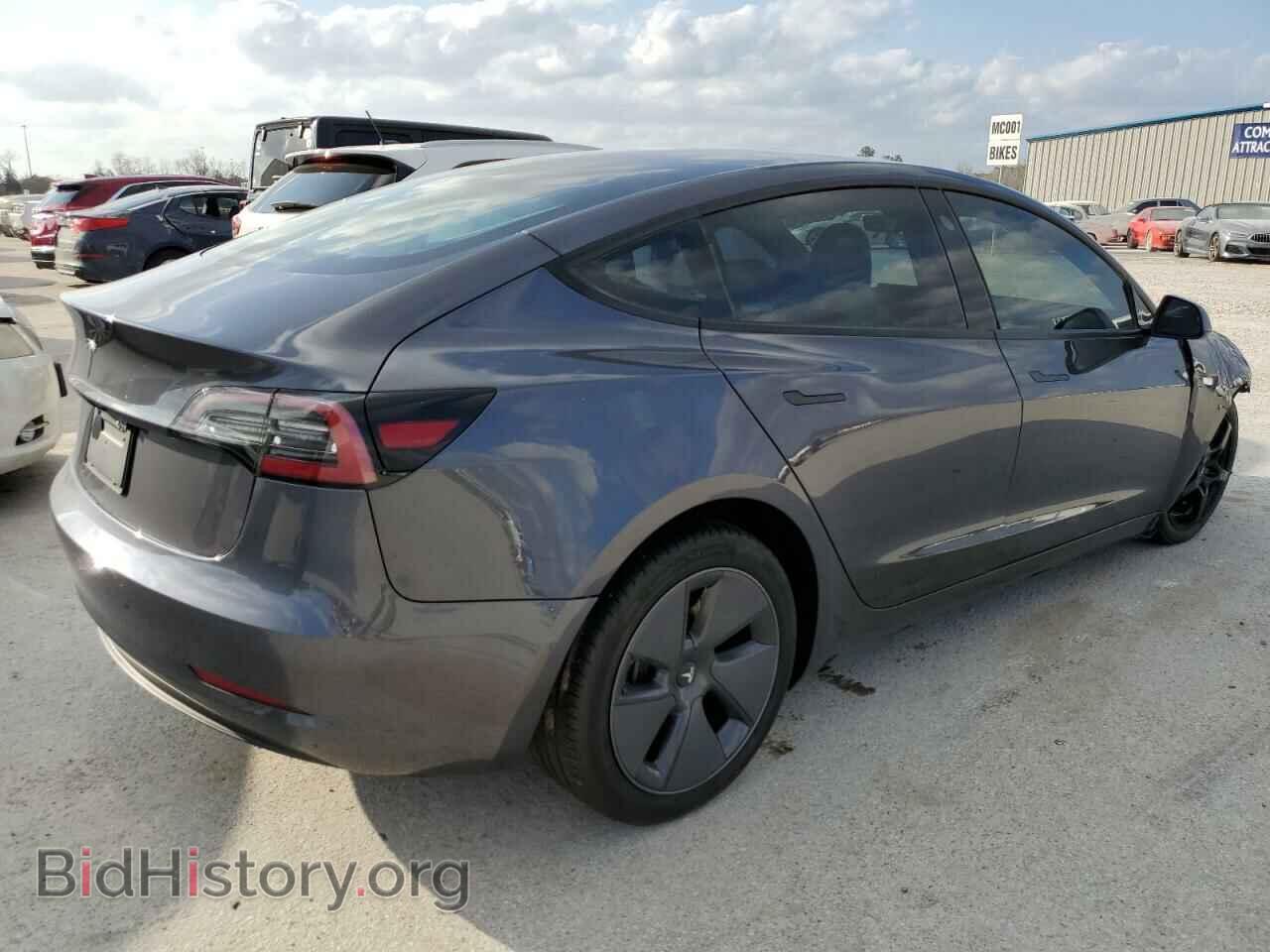 2022 TESLA MODEL 3 - VIN: 5YJ3E1EA0NF153282 - Фото 3