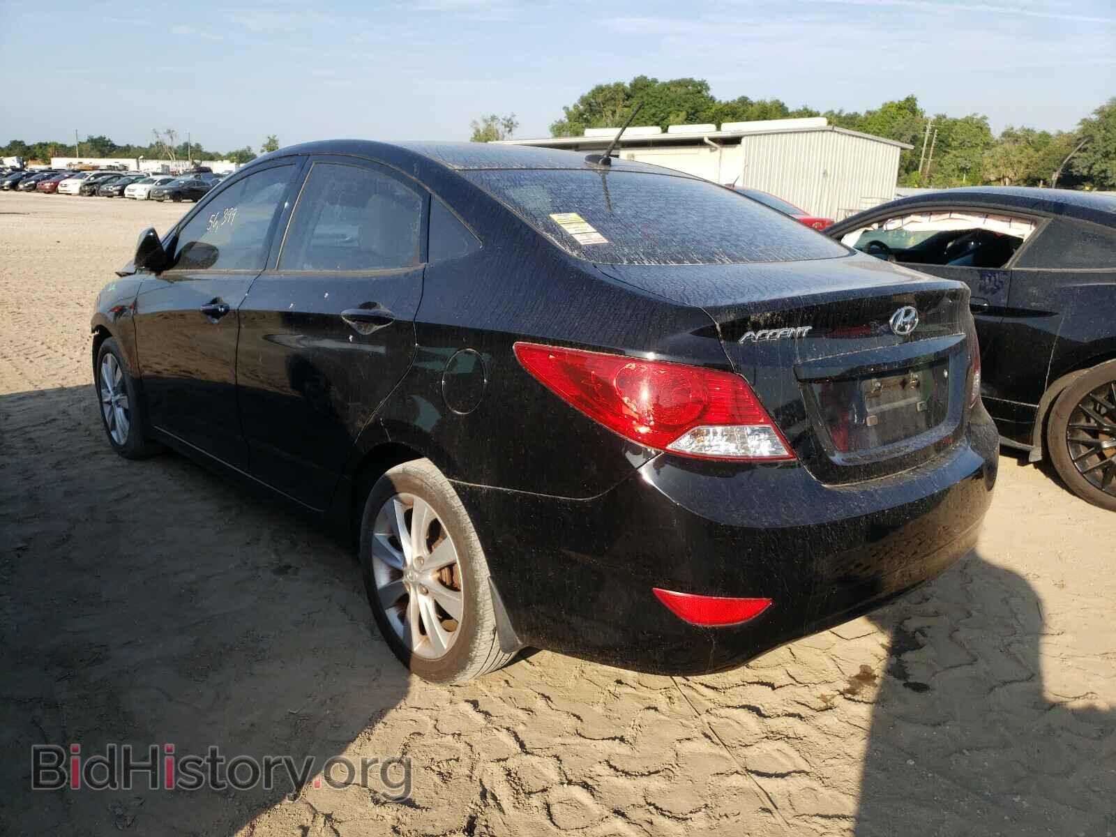 2012 HYUNDAI ACCENT - VIN: KMHCU4AE6CU260057 - Фото 3