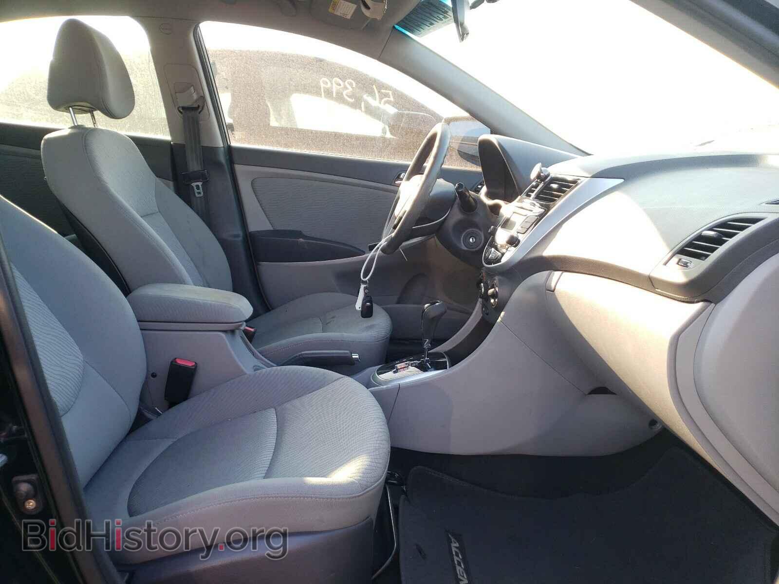 2012 HYUNDAI ACCENT - VIN: KMHCU4AE6CU260057 - Фото 5