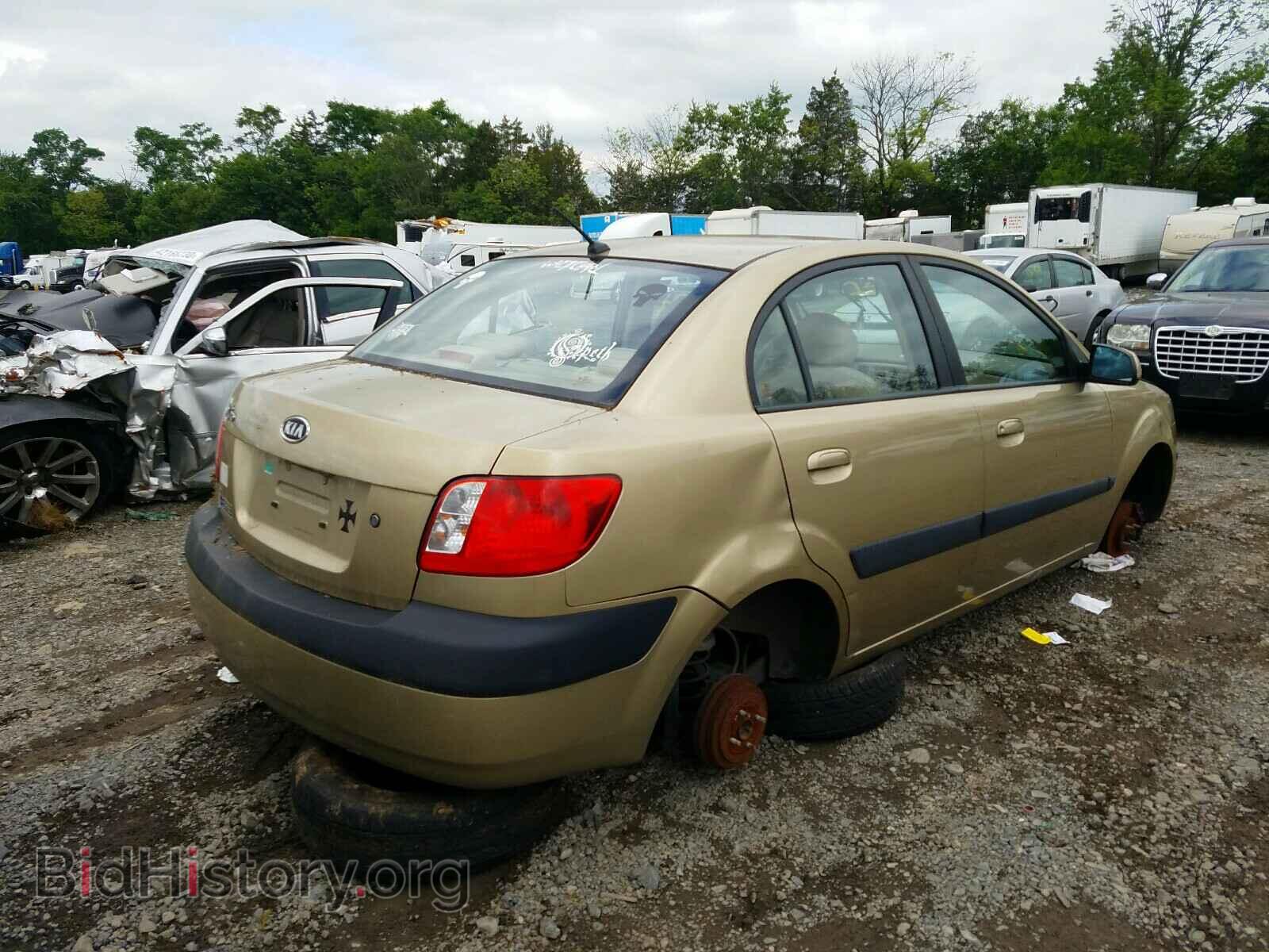 2007 KIA RIO BASE - VIN: KNADE123176199709 - Photo 4