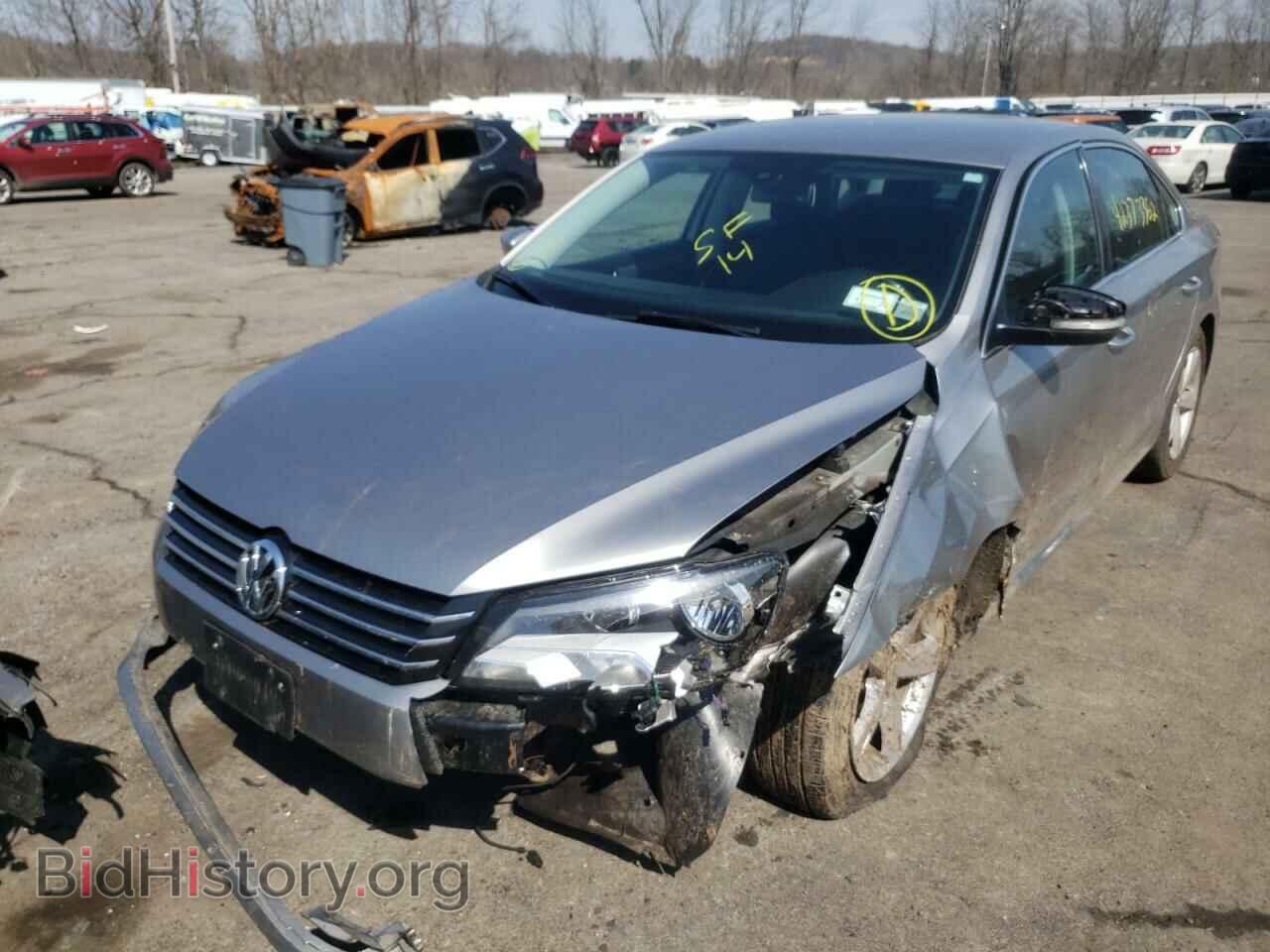 2014 VOLKSWAGEN PASSAT - VIN: 1VWBP7A37EC006211 - Фото 2