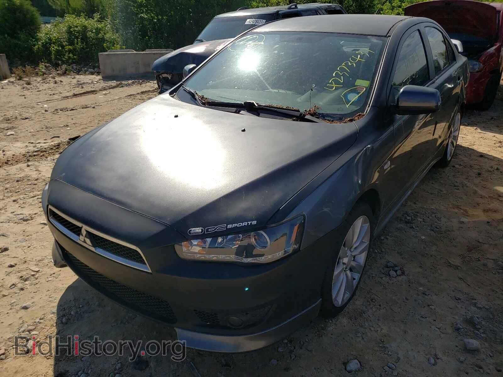 2009 MITSUBISHI LANCER - VIN: JA3AU86W59U002673 - Фото 2