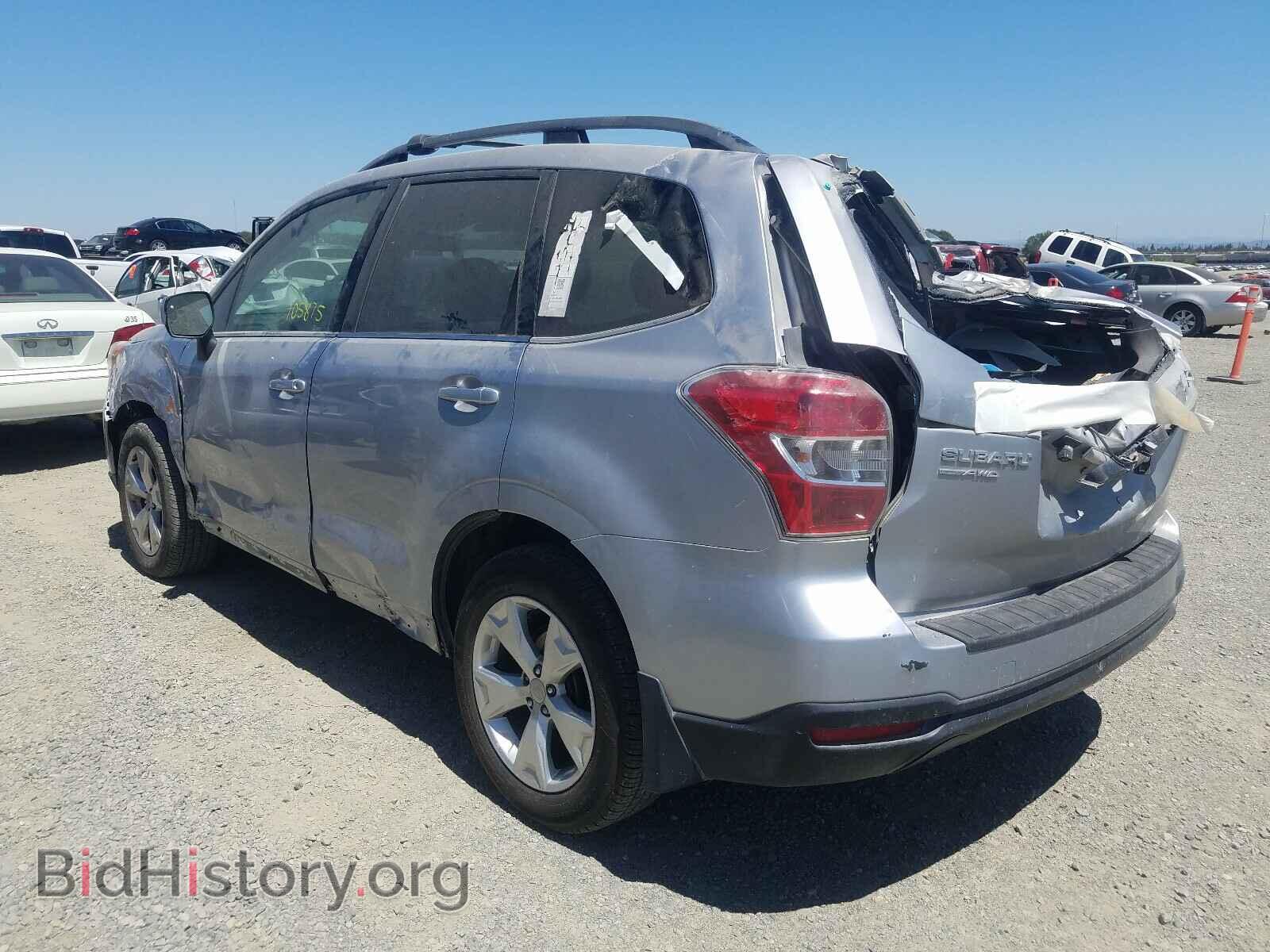 2015 SUBARU FORESTER - VIN: JF2SJAKC1FH443207 - Фото 3
