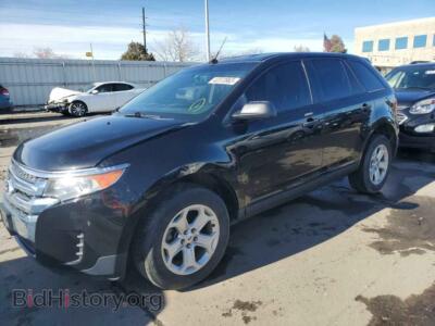 2014 Ford EDGE EDGE SE, black — VIN 2FMDK4GCXEBA37710, Copart
