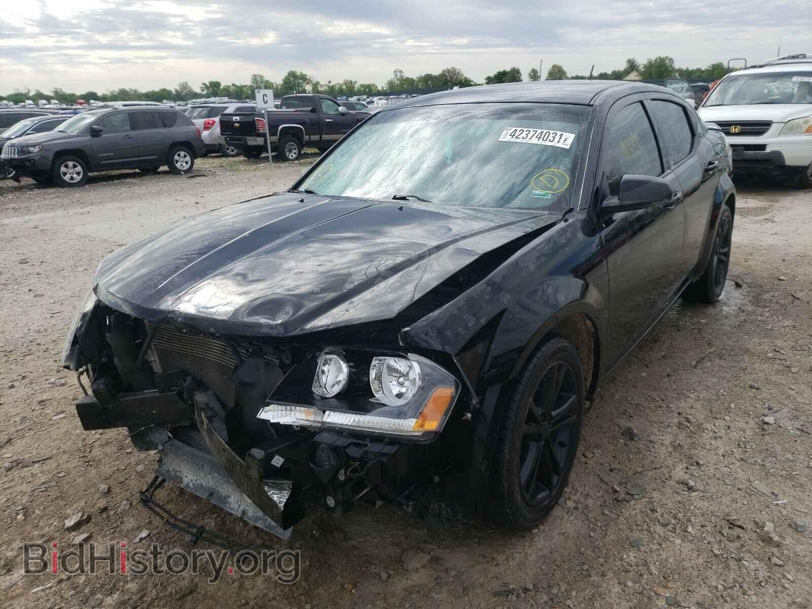 2014 DODGE AVENGER - VIN: 1C3CDZABXEN218869 - Фото 2