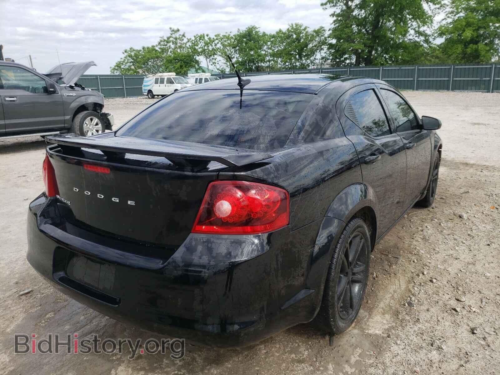 2014 DODGE AVENGER - VIN: 1C3CDZABXEN218869 - Фото 4