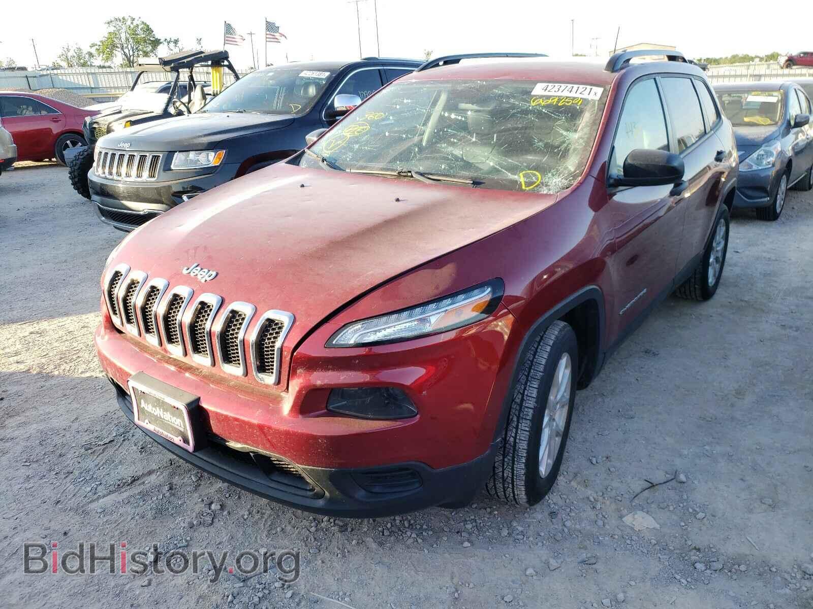 2017 JEEP CHEROKEE - VIN: 1C4PJLAB0HW669259 - Фото 2