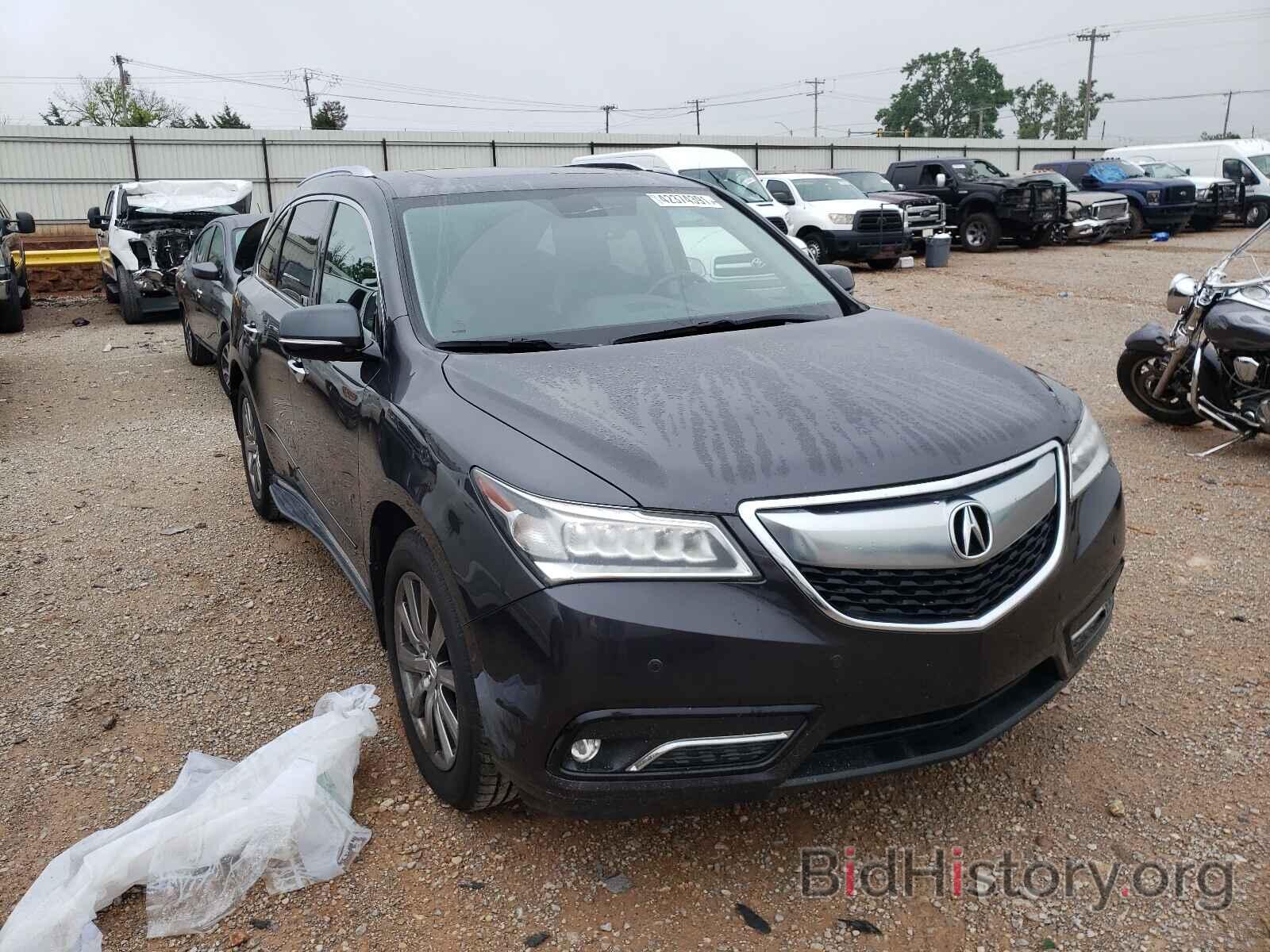 Фотография 5FRYD4H84FB008717 - ACURA MDX 2015