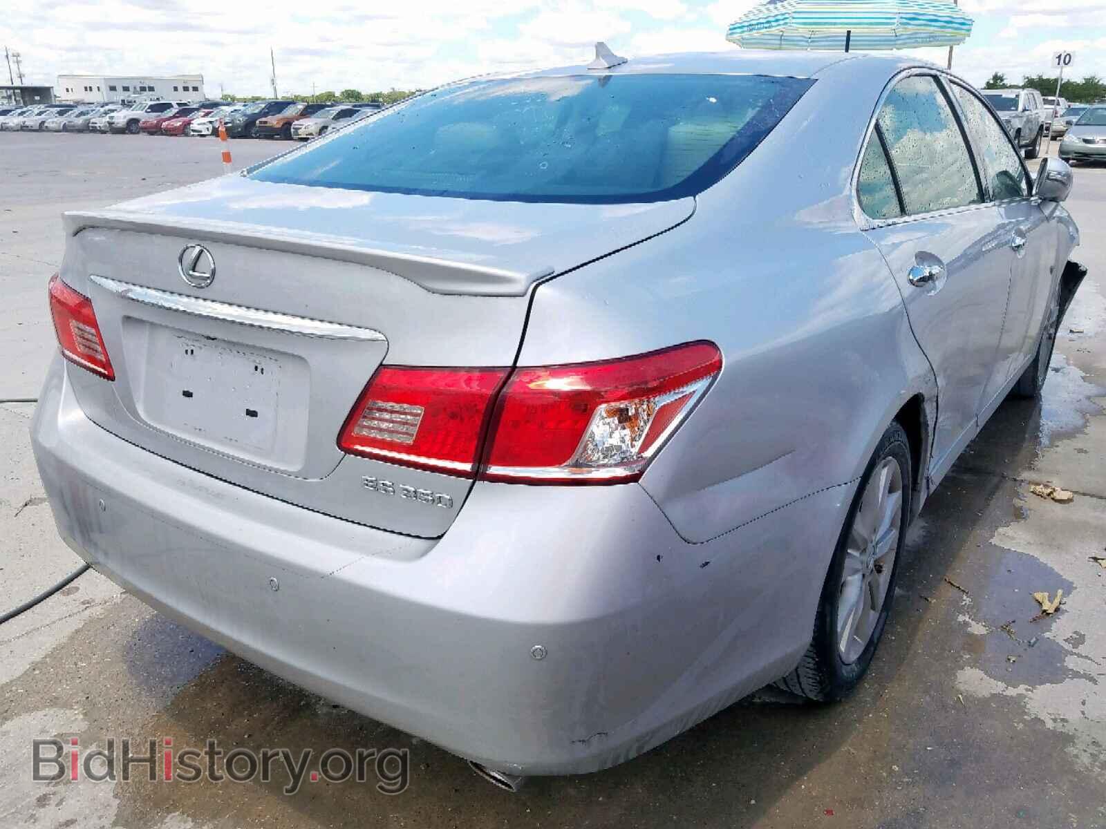 2012 LEXUS ES350 - VIN: JTHBK1EG3C2496692 - Фото 4