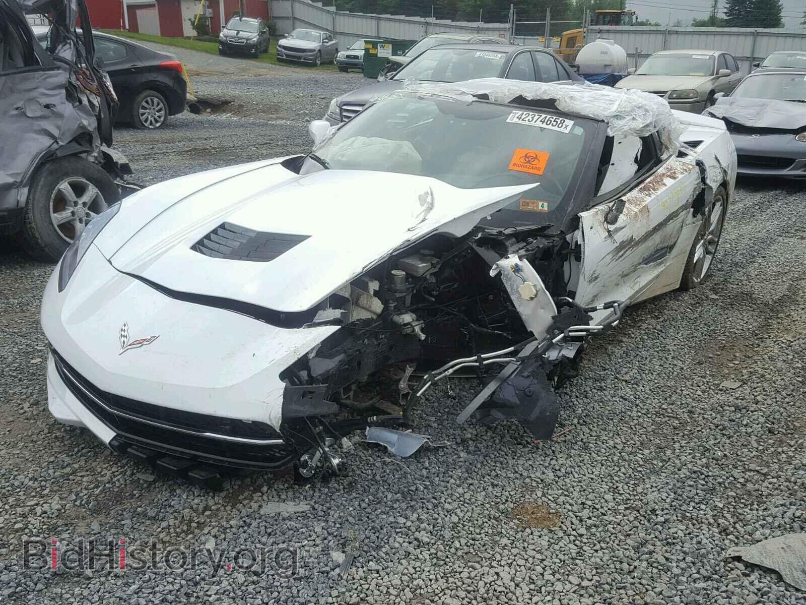 2017 CHEVROLET CORVETTE - VIN: 1G1YM2D79H5110000 - Фото 2