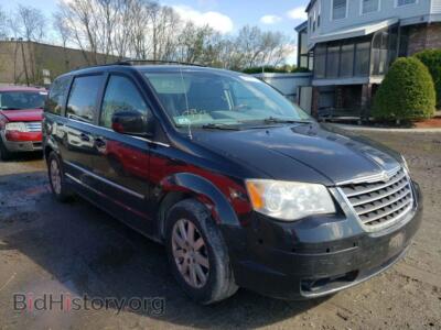 2009 Chrysler MINIVAN Town & COU, черный — VIN 2A8HR54189R505532, Copart