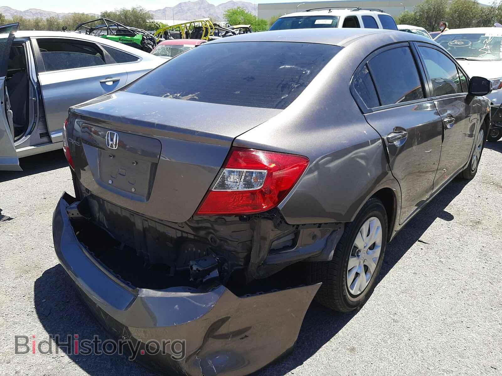2012 HONDA CIVIC - VIN: 2HGFB2F59CH527765 - Photo 4
