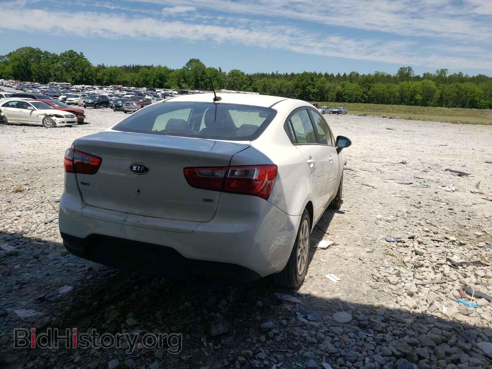 2012 KIA RIO - VIN: KNADM4A31C6083572 - Фото 4
