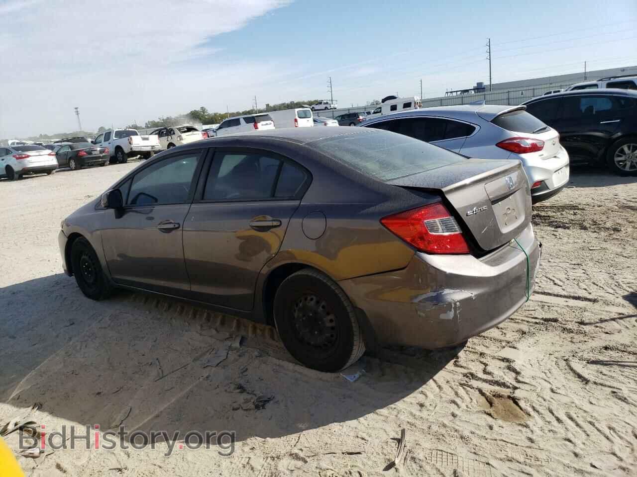 2012 HONDA CIVIC - VIN: 19XFB2F54CE013820 - Фото 2