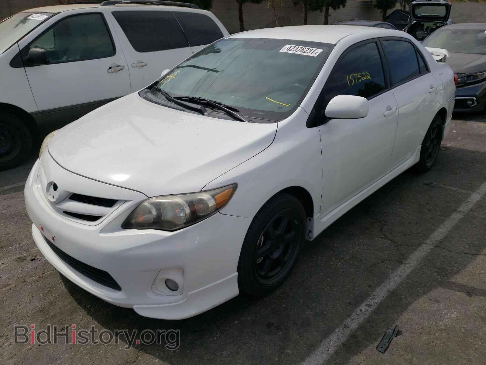 2011 TOYOTA COROLLA - VIN: 2T1BU4EE4BC687050 - Фото 2