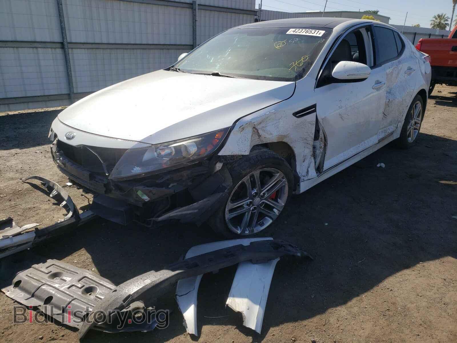 2013 KIA OPTIMA - VIN: 5XXGR4A60DG120206 - Фото 2