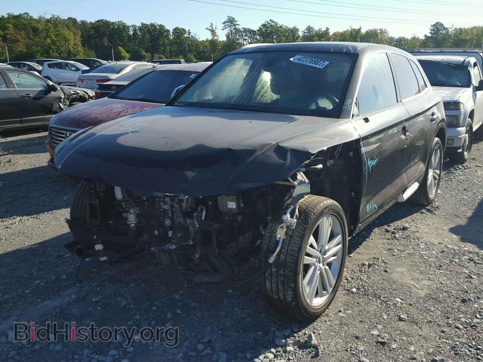 2018 AUDI Q5 - VIN: WA1BNAFY7J2011476 - Фото 2