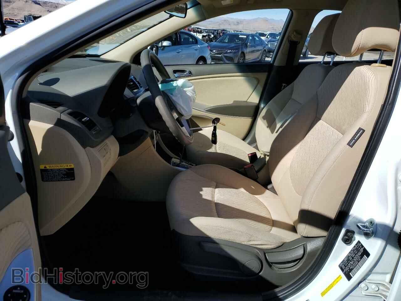 2014 HYUNDAI ACCENT - VIN: KMHCU4AE0EU747001 - Фото 7