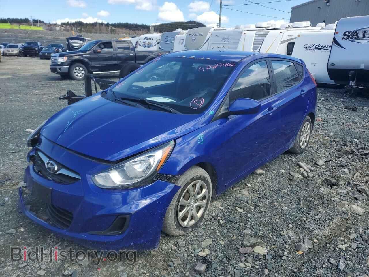 2012 HYUNDAI ACCENT - VIN: KMHCT5AE3CU014222 - Фото 2
