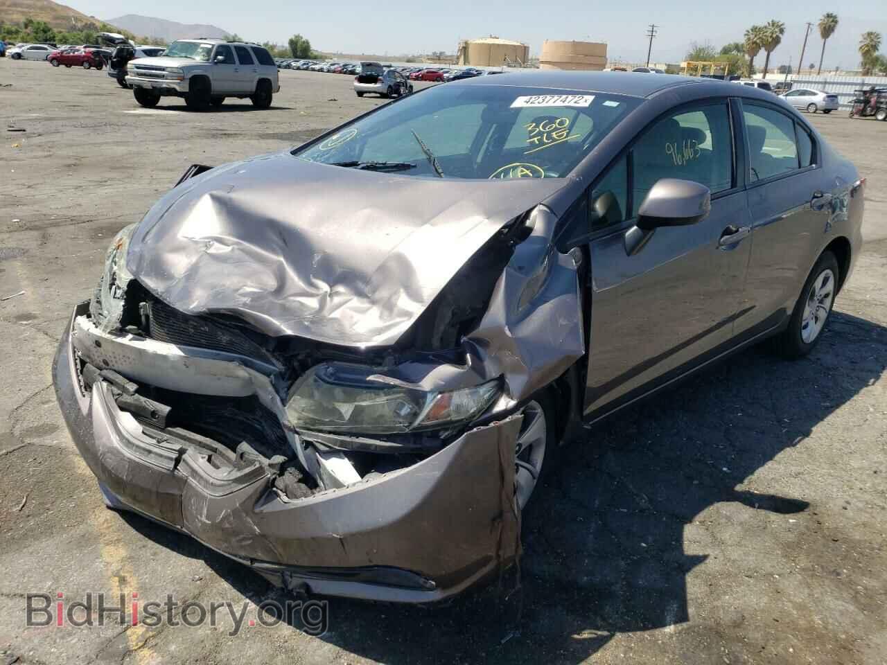 2013 HONDA CIVIC - VIN: 19XFB2F56DE248222 - Фото 2