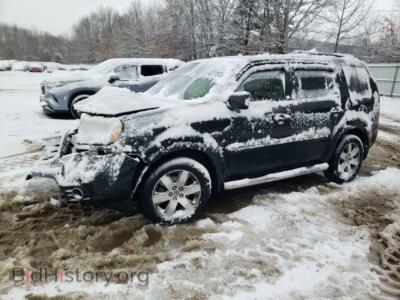 2014 Honda PILOT Pilot Tour, серый — VIN 5FNYF4H98EB019769, Copart