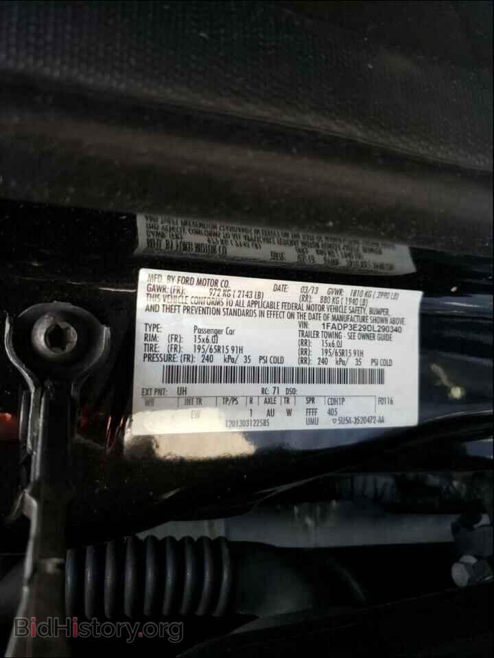2013 FORD FOCUS - VIN: 1FADP3E29DL290340 - Photo 10