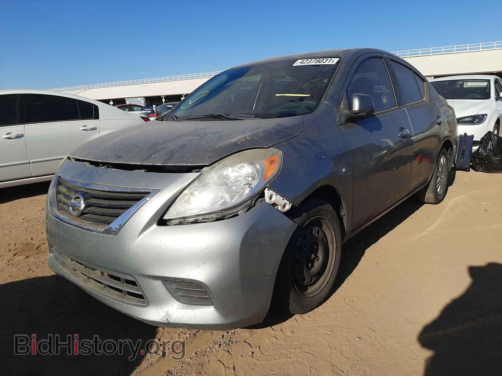 2012 NISSAN VERSA - VIN: 3N1CN7AP7CL921225 - Фото 2