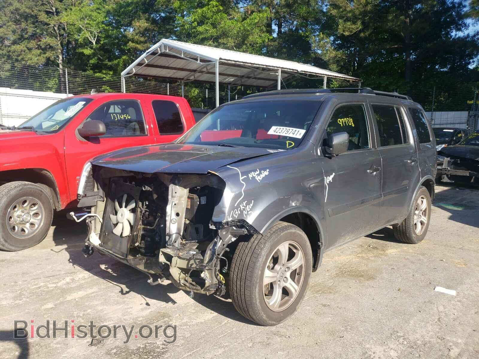 2013 HONDA PILOT - VIN: 5FNYF3H50DB011882 - Фото 2