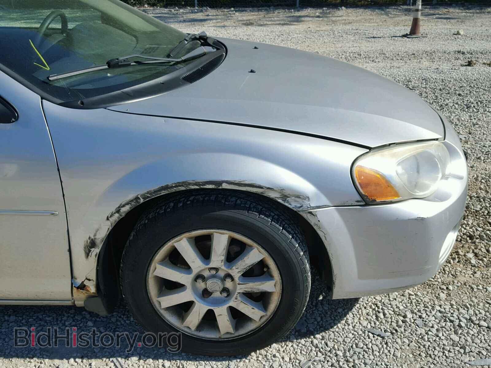 2004 CHRYSLER SEBRING - VIN: 1C3EL46X24N408795 - Фото 9
