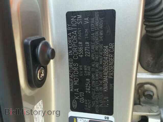 2013 KIA OPTIMA - VIN: KNAGM4AD6D5042884 - Photo 10