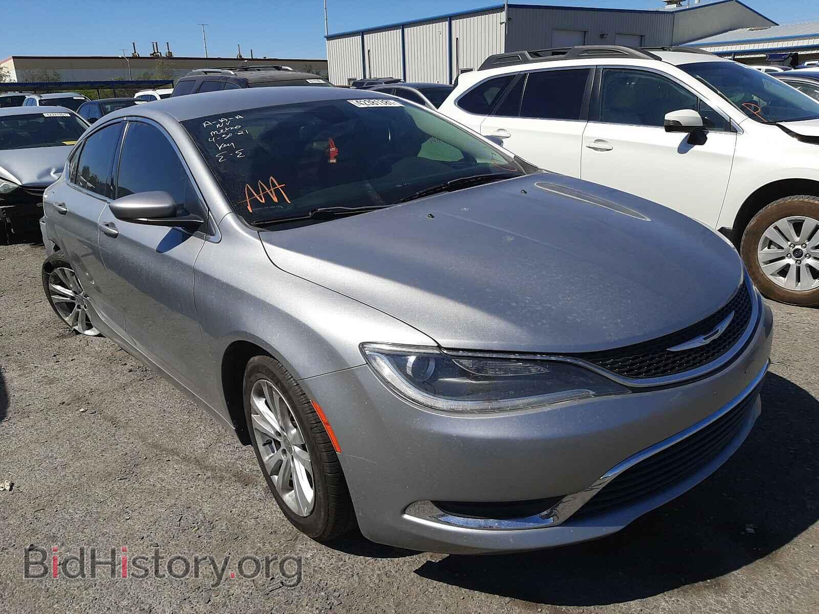 Фотография 1C3CCCAB2FN688430 - CHRYSLER 200 2015