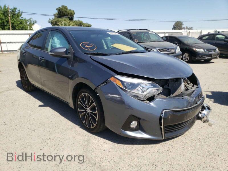 2014 Toyota COROLLA Corolla L (VIN 2T1BURHE4EC003479) — фото 1 из 10, Copart, повреждение: передняя часть