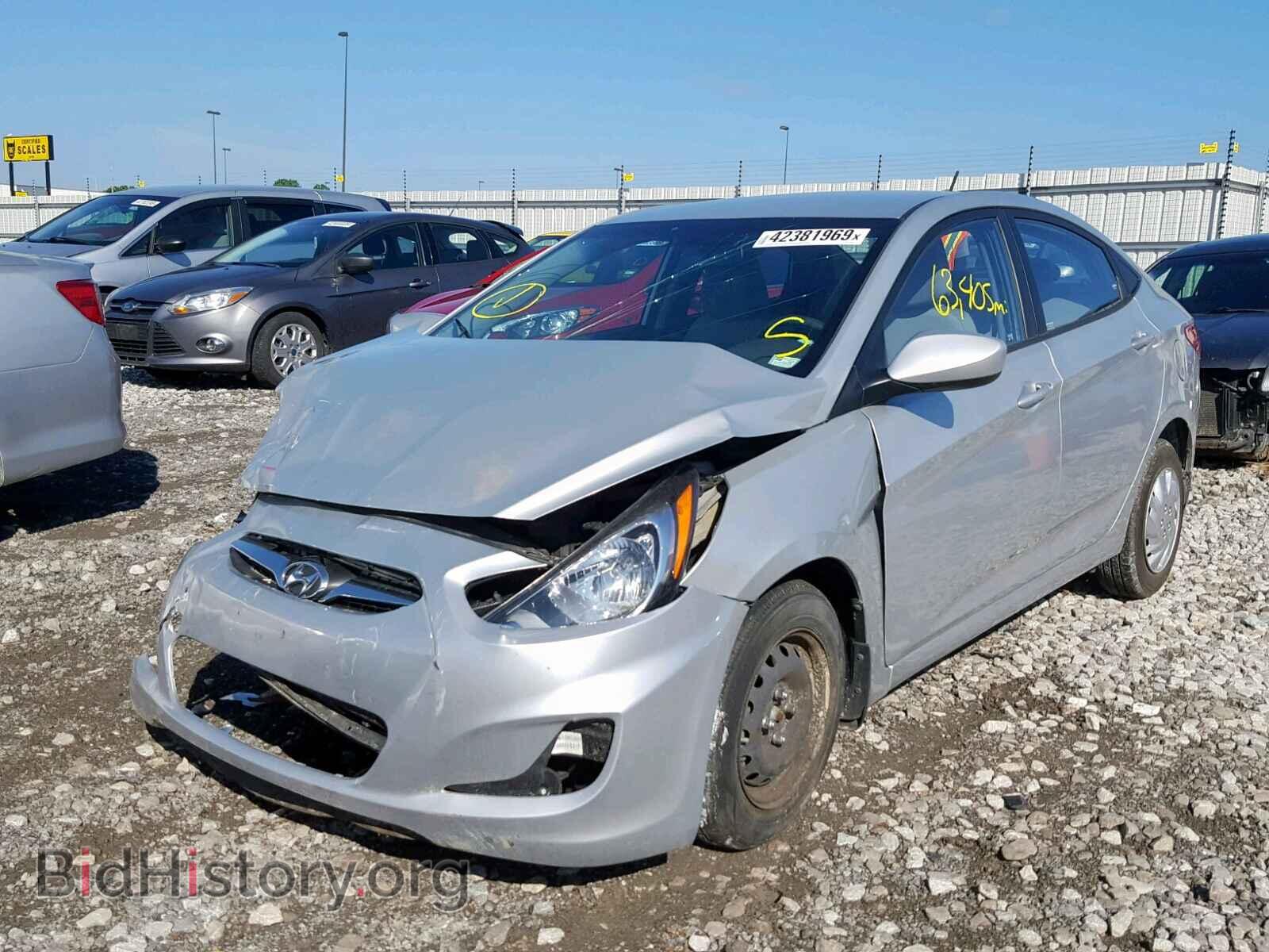 2013 HYUNDAI ACCENT - VIN: KMHCT4AE8DU413462 - Фото 2