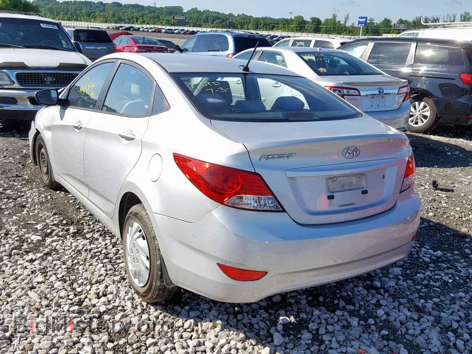 2013 HYUNDAI ACCENT - VIN: KMHCT4AE8DU413462 - Фото 3