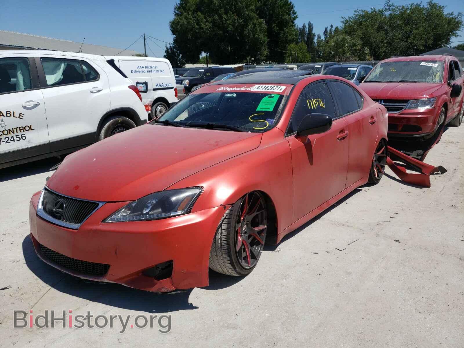 2007 LEXUS IS - VIN: JTHBK262572045634 - Фото 2