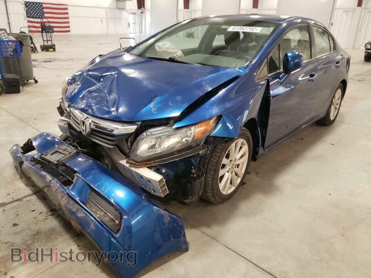 2012 HONDA CIVIC - VIN: 2HGFB2F86CH502364 - Фото 2