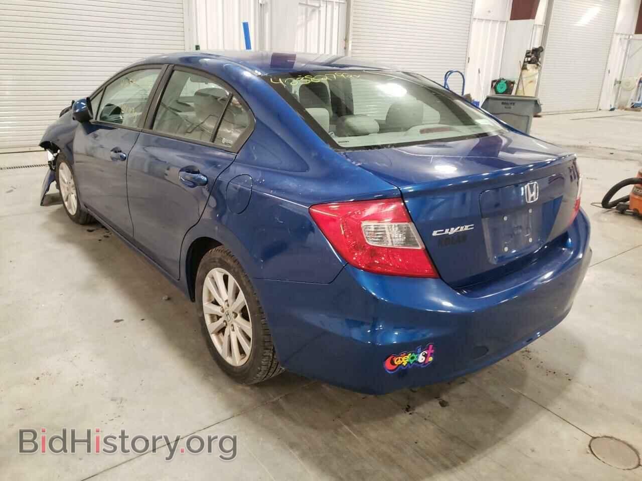 2012 HONDA CIVIC - VIN: 2HGFB2F86CH502364 - Фото 3