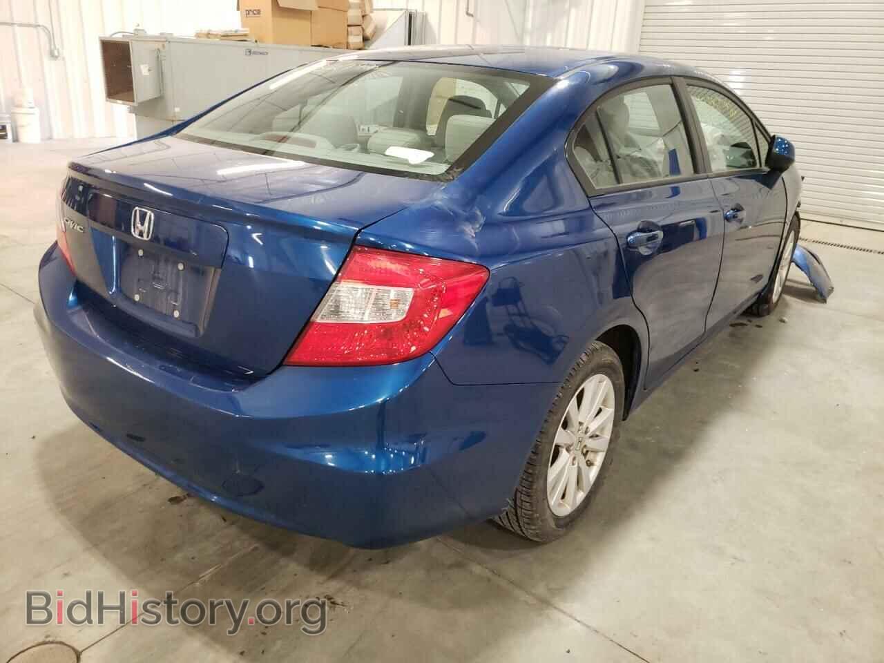 2012 HONDA CIVIC - VIN: 2HGFB2F86CH502364 - Фото 4