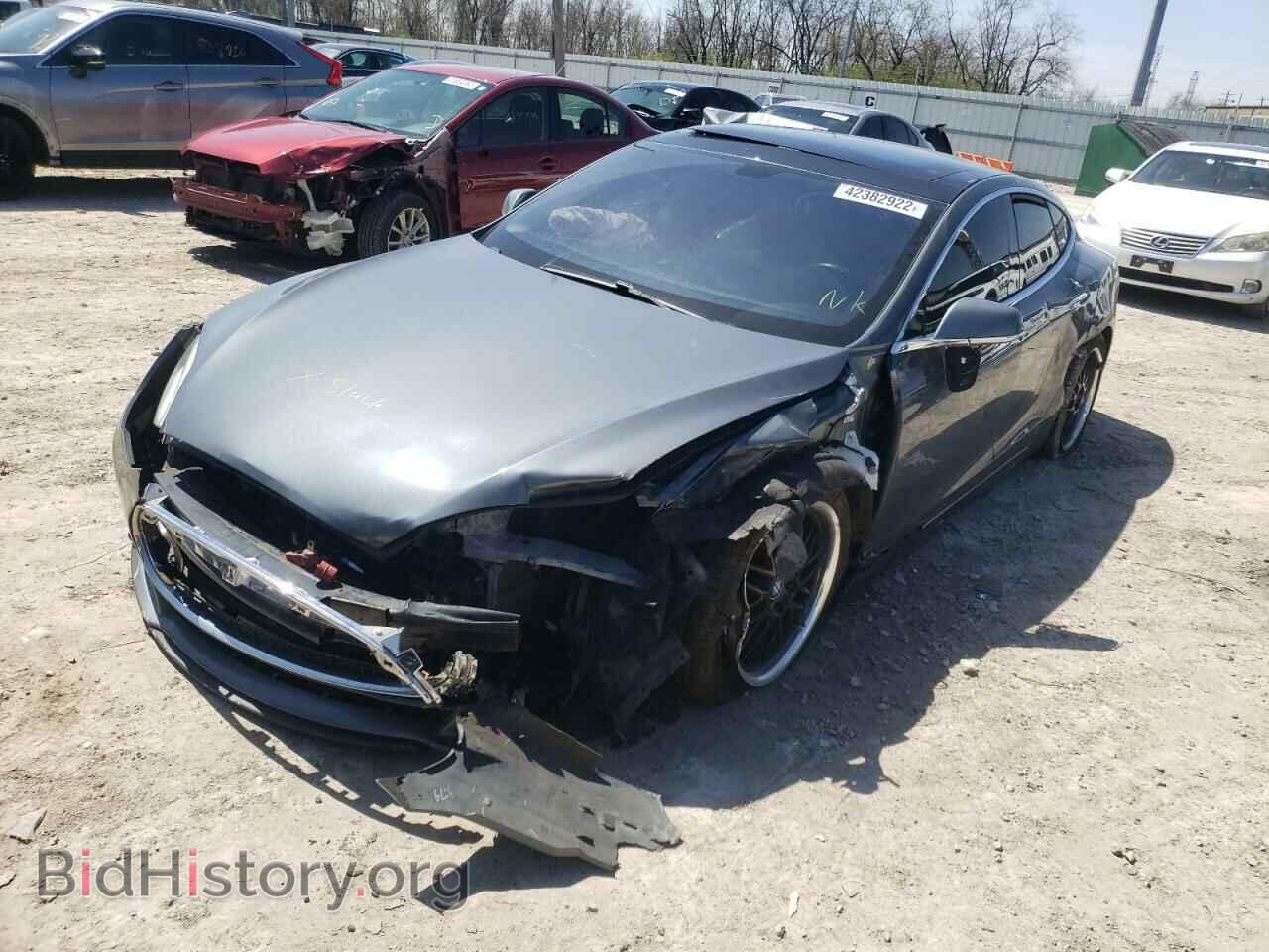 2013 TESLA MODEL S - VIN: 5YJSA1CN0DFP04399 - Photo 2