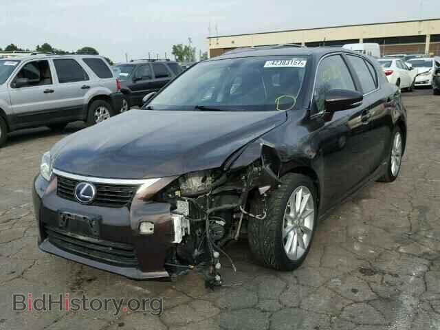 2012 LEXUS CT 200 - VIN: JTHKD5BH4C2117732 - Фото 2
