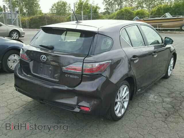 2012 LEXUS CT 200 - VIN: JTHKD5BH4C2117732 - Фото 4