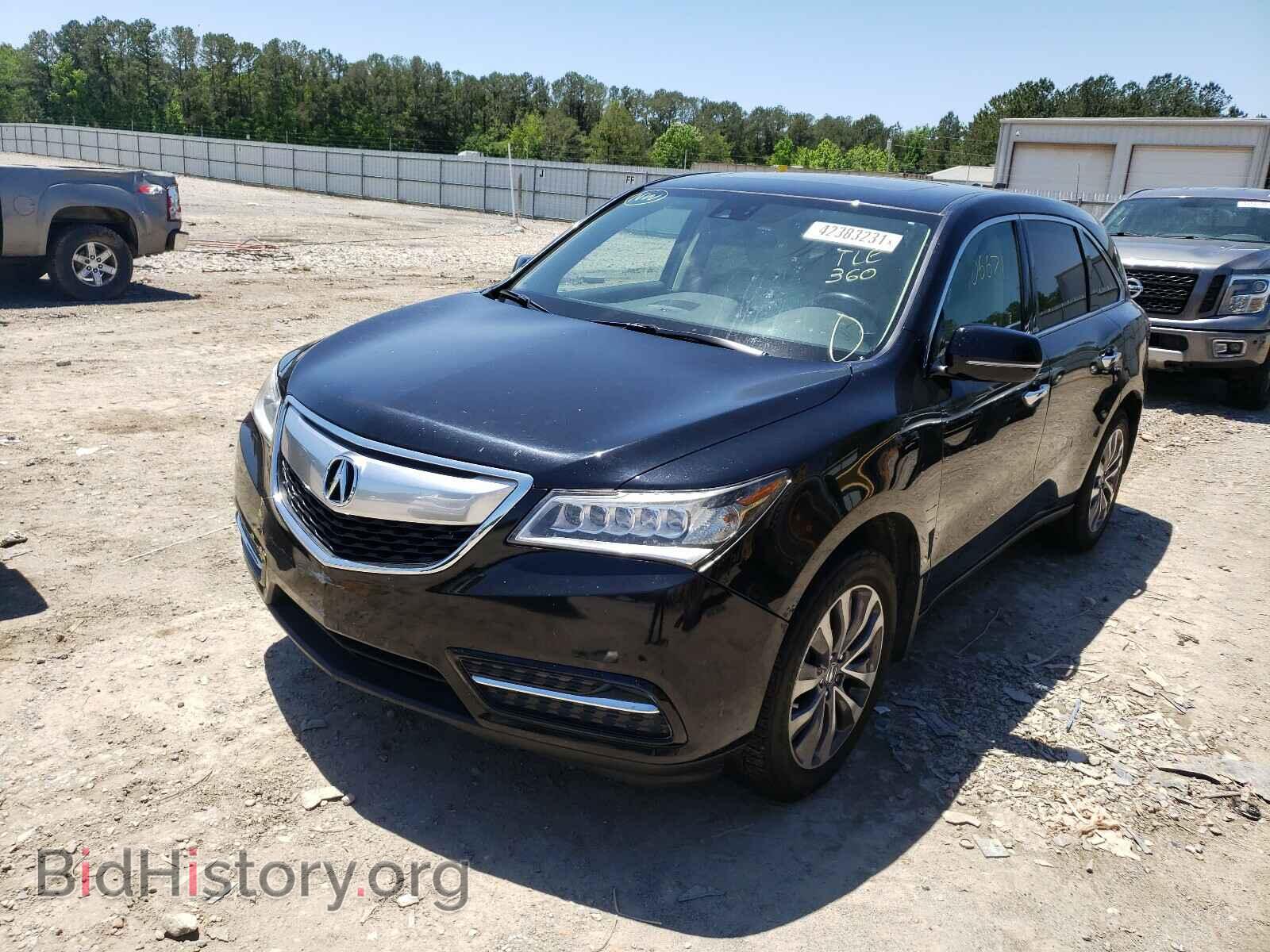 2014 ACURA MDX - VIN: 5FRYD3H4XEB011255 - Фото 2