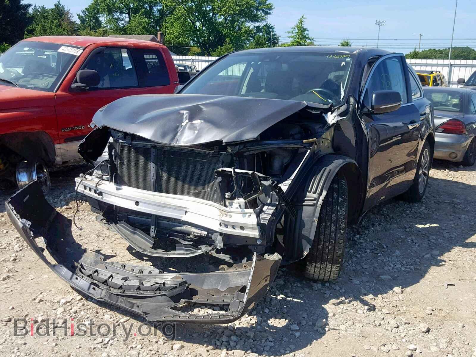 2014 ACURA MDX - VIN: 5FRYD4H48EB022115 - Фото 2