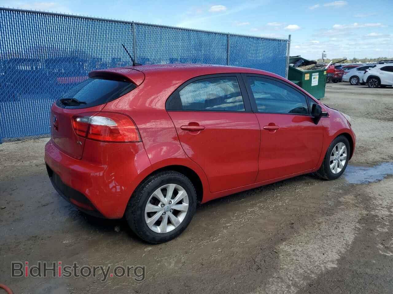 2013 KIA RIO - VIN: KNADN5A35D6161470 - Фото 3