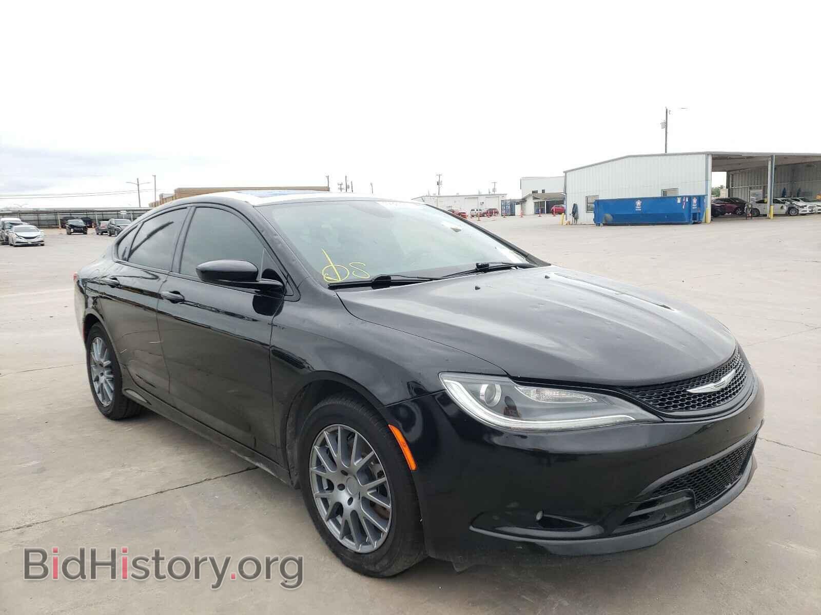 Фотография 1C3CCCBB7FN550865 - CHRYSLER 200 2015