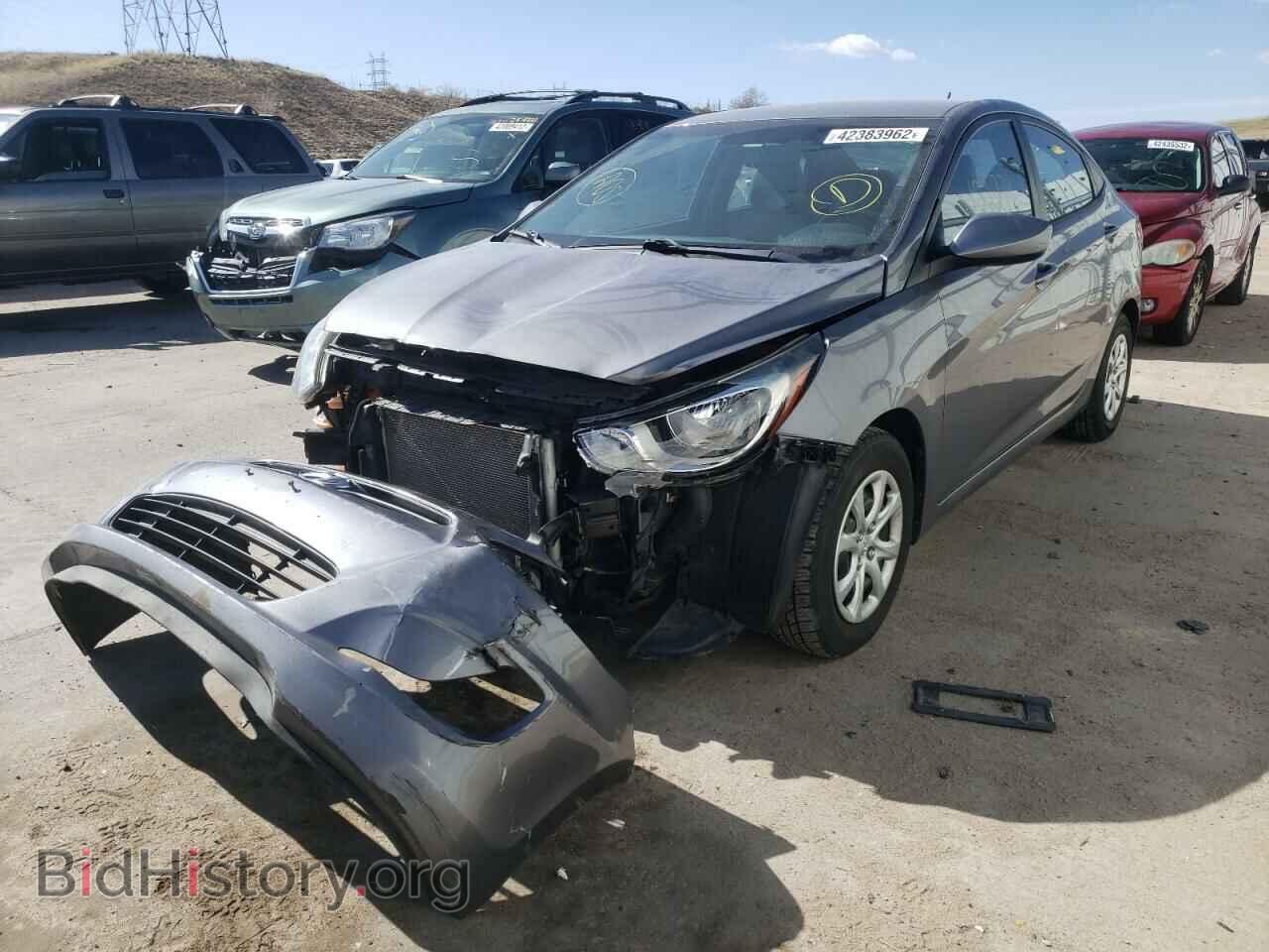 2014 HYUNDAI ACCENT - VIN: KMHCT4AE1EU759340 - Фото 2