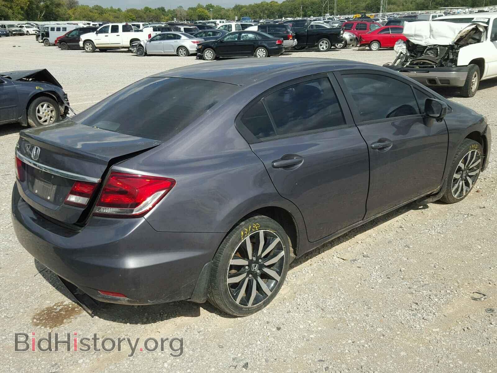 2014 HONDA CIVIC - VIN: 19XFB2F9XEE050618 - Фото 3
