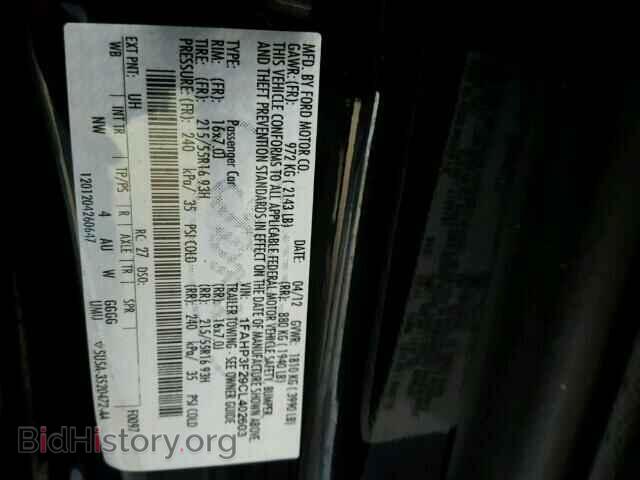 2012 FORD FOCUS - VIN: 1FAHP3F29CL402603 - Photo 10