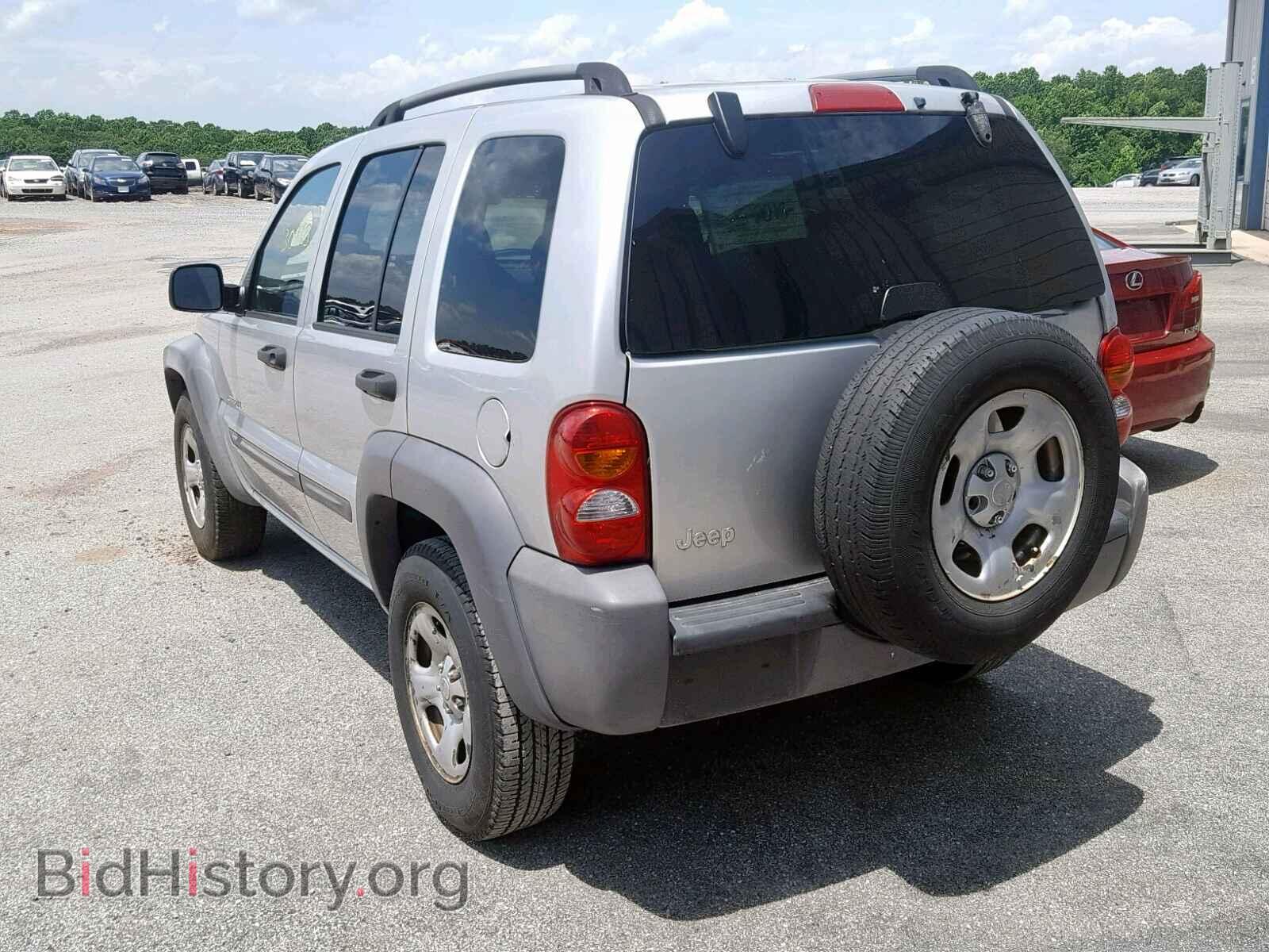 2004 JEEP LIBERTY SP - VIN: 1J4GK48K24W238564 - Фото 3