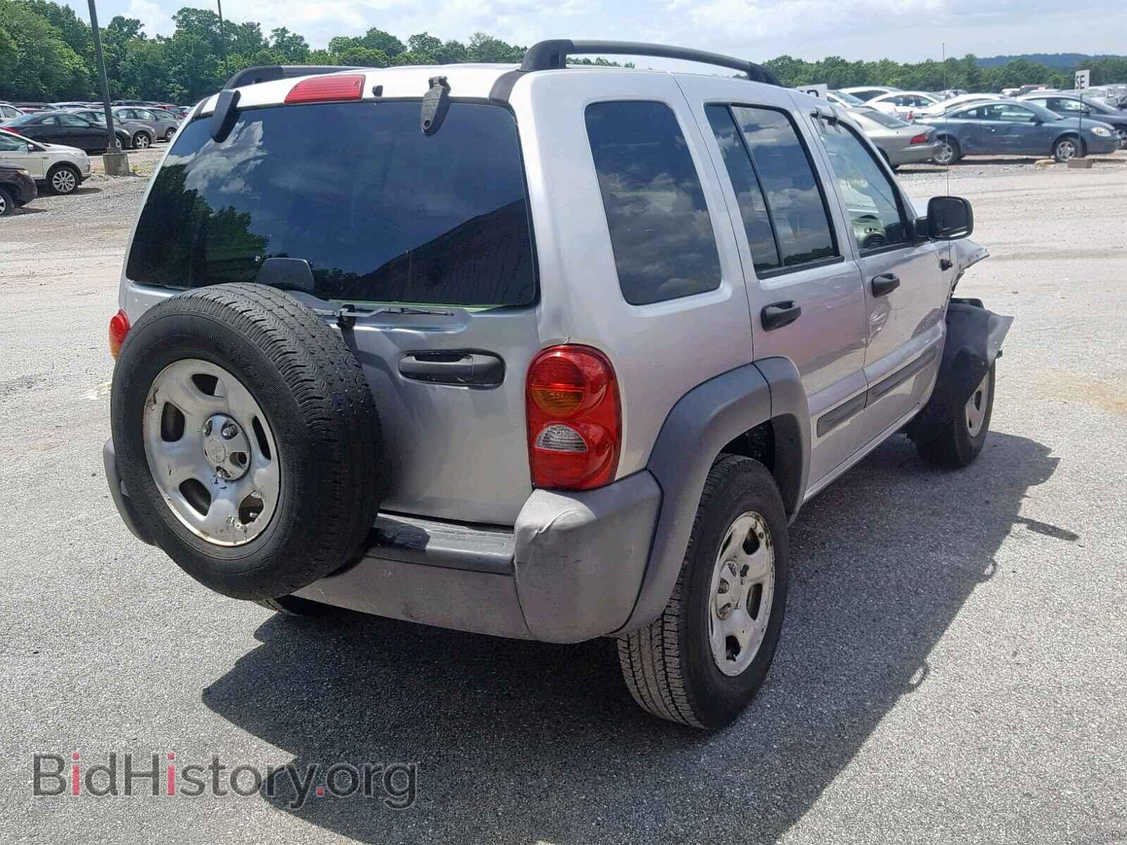 2004 JEEP LIBERTY SP - VIN: 1J4GK48K24W238564 - Фото 4